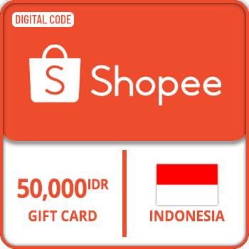 Shopee Cash Gift Card Indonesia 50000 IDR