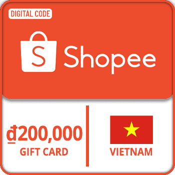 Shopee Cash Gift Card Vietnam 200000 VND