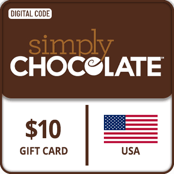 Simply Chocolate Gift Card USA 10 USD