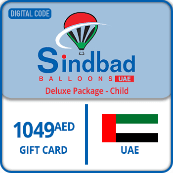 Sindbad Gulf Balloons UAE Deluxe Package - Child 1049 AED