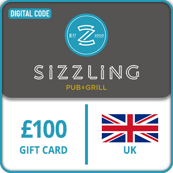 Sizzling Pubs Gift Card UK 100 GBP