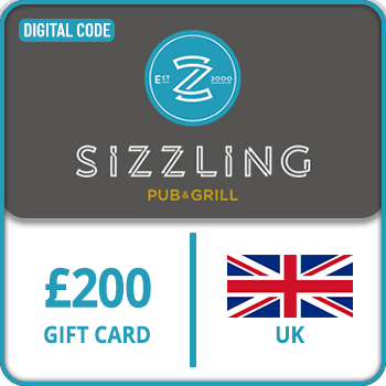 Sizzling Pubs Gift Card UK 200 GBP