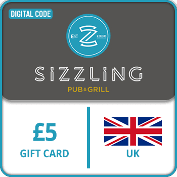 Sizzling Pubs Gift Card UK 5 GBP