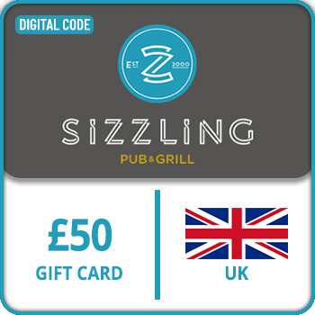 Sizzling Pubs Gift Card UK 50 GBP