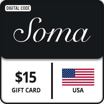 Soma Gift Card USA 15 USD