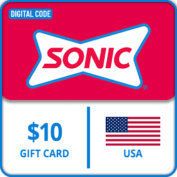 SONICĀ® App Gift Card USA 10 USD