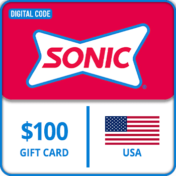 SONICĀ® App Gift Card USA 100 USD