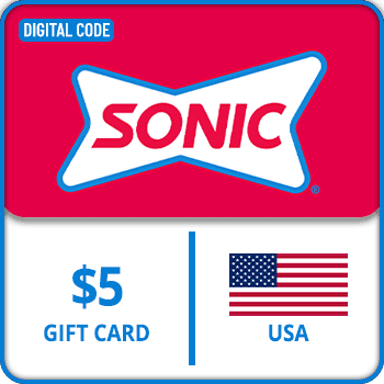 SONICĀ® App Gift Card USA 5 USD