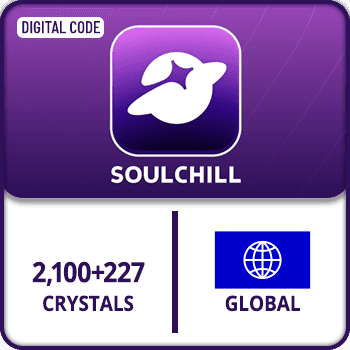 SoulChill Crystals Gift Card 2100+227 Global