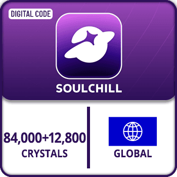 SoulChill Crystals Gift Card 84000+12800 Global
