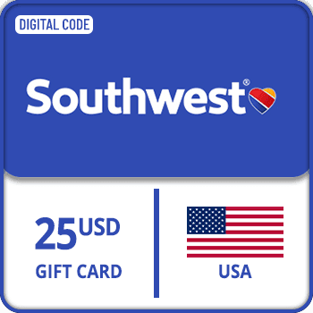Southwest Airlines Gift Card USA $25