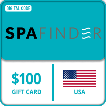 SpaFinder Wellness Gift Card USA 100 USD