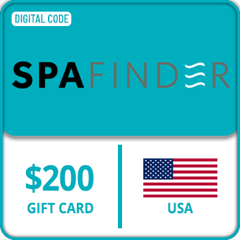 SpaFinder Wellness Gift Card USA 200 USD