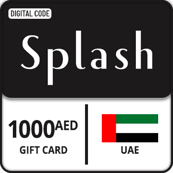 Splash Gift Card UAE AED 1000