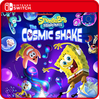 SpongeBob SquarePants The Cosmic Shake Switch Nintendo Game Key Europe