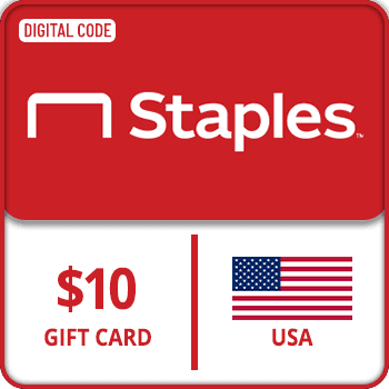 Staples Gift Card USA 10 USD
