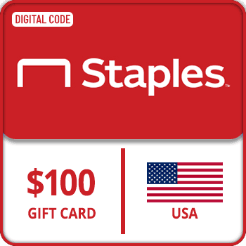 Staples Gift Card USA 100 USD