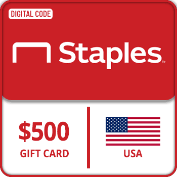 Staples Gift Card USA 500 USD