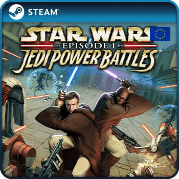 STAR WARS Episode I Jedi Power Battles PC Steam Game Key Europe & UK