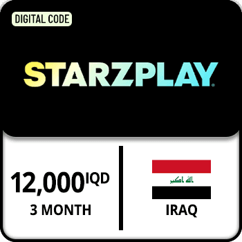 StarzPlay Gift Card Iraq 3 Months 12000 IQD