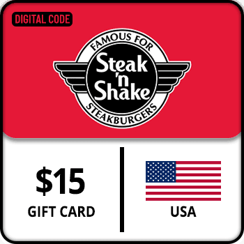 Steak _n Shake Gift Card USA 15 USD