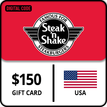 Steak _n Shake Gift Card USA 150 USD