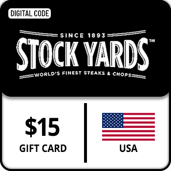 Stock Yards Gift Card USA 15 USD