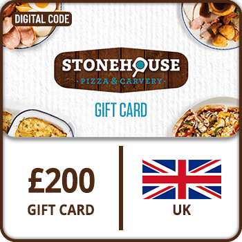 Stonehouse Gift Card UK 200 GBP