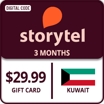Storytel KUWAIT 3 MONTHS 29.99 USD