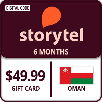 Storytel OMAN 6 MONTHS 49.99 USD