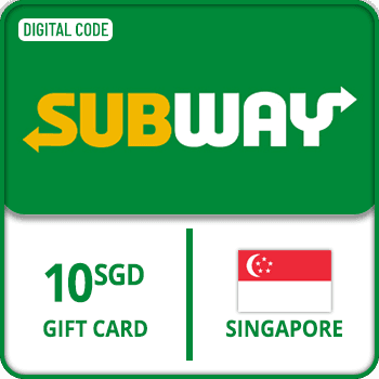 Subway Gift Card Singapore SGD 10