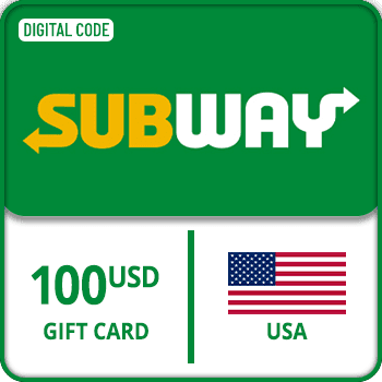 Subway Gift Card USA $100