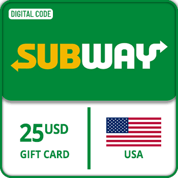 Subway Gift Card USA $25