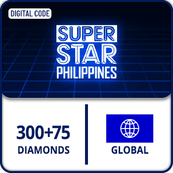 Superstar Philippines Diamonds 300+75 Gift Card Global