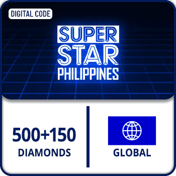 Superstar Philippines Diamonds 500+150 Gift Card Global
