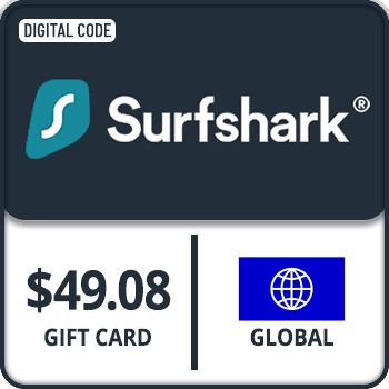 Surfshark VPN Gift Card GLOBAL 49.08 USD