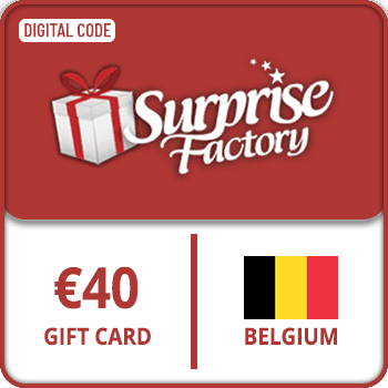 SurpriseFactory Gift Card Belgium 40 EUR