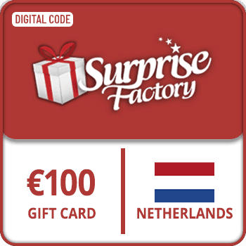 SurpriseFactory Gift Card Netherlands 100 EUR