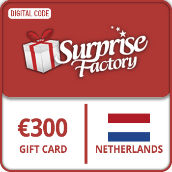 SurpriseFactory Gift Card Netherlands 300 EUR