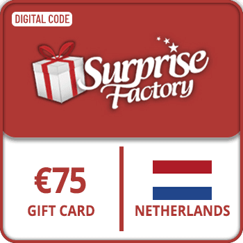 SurpriseFactory Gift Card Netherlands 75 EUR