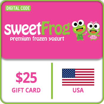 SweetFrog Gift Card USA 25 USD