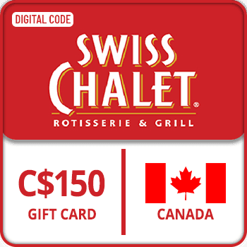 Swiss Chalet Gift Card CANADA 150 CAD