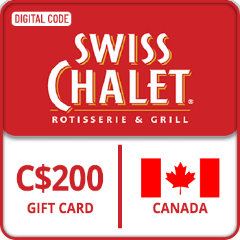 Swiss Chalet Gift Card CANADA 200 CAD