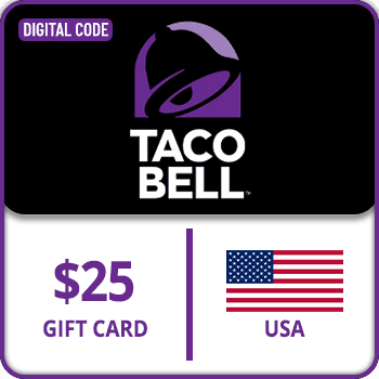 Taco Bell Gift Card USA 25 USD