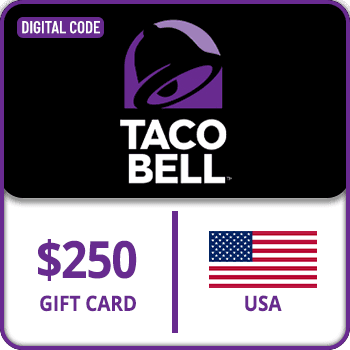 Taco Bell Gift Card USA 250 USD