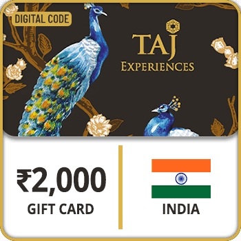 Taj Hotels Gift Card INDIA 2000 INR