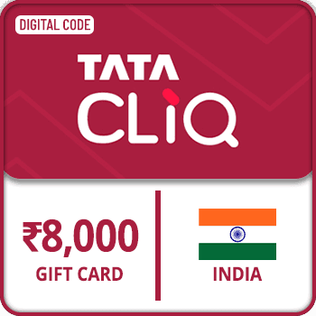 Tata Cliq Gift Card INDIA 8000 INR