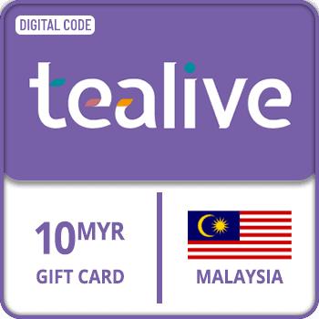 Tealive Voucher Gift Card Malaysia 10 MYR