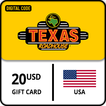 Texas Roadhouse Gift Card USA 20 USD