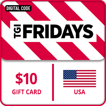 TGI Fridays Gift Card USA 10 USD